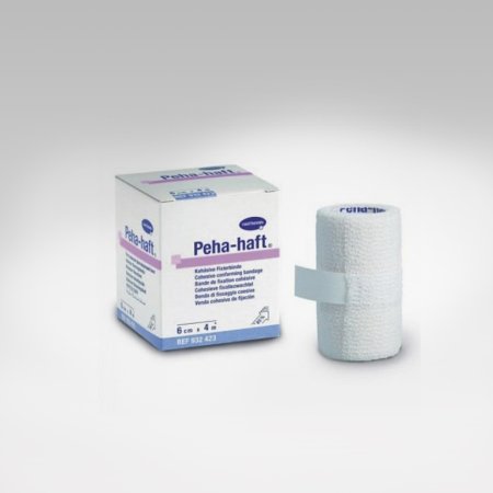 Хартманн бинт Пеха-хафт фиксирующий эластичный 4мх8см