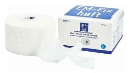 Бинт Peha haft самофиксир.белый 4м*4см