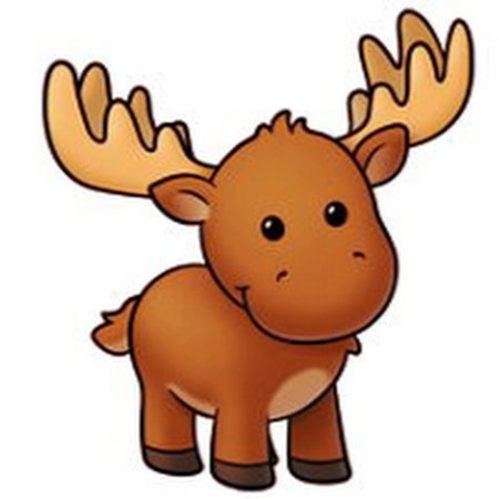 Лось для детей