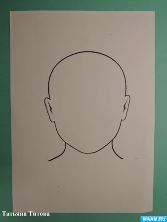 Рисование портрет папы в подготовительной группе