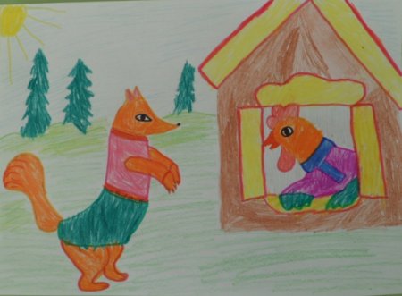 Петушок золотой гребешок иллюстрации к сказке