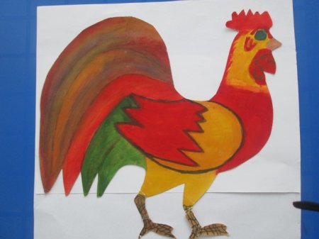 Лыкова средняя группа петушок золотой гребешок