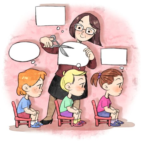 Комиксы про детей и родителей