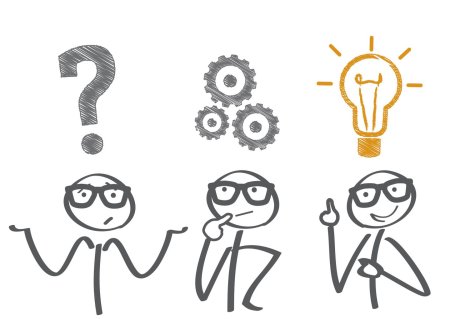 Человечки решение проблемы