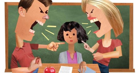 Конфликт учитель родитель