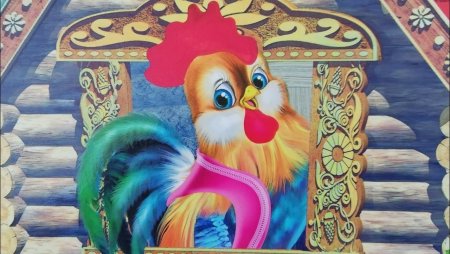 Сказка петушок золотой гребешок лиса