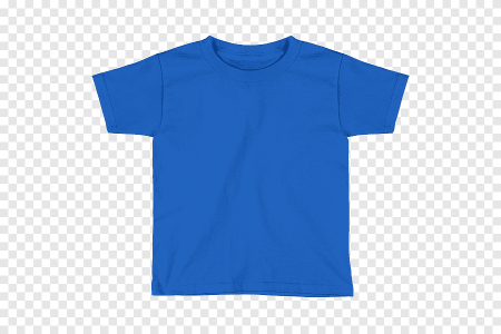 Tshirt Polo back Front Blue