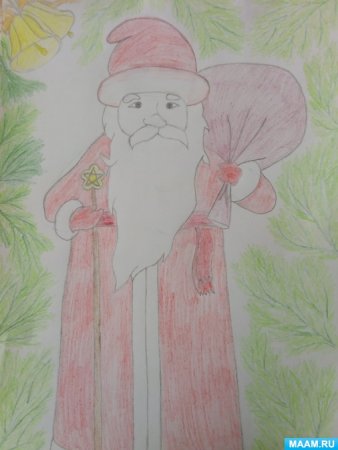 Портрет Деда Мороза