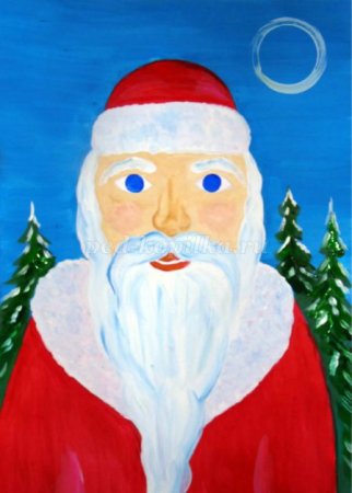 Портрет Деда Мороза