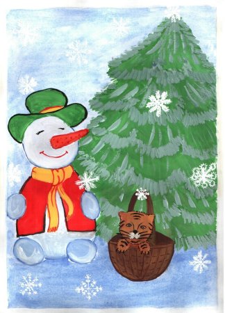 Новогодние рисунки