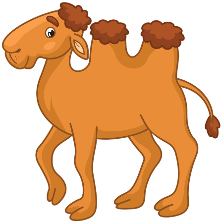 Верблюд мультяшный
