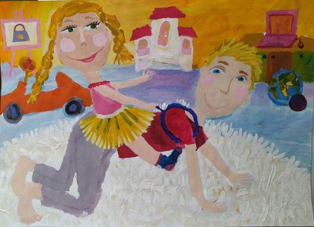 Рисунок мой папа