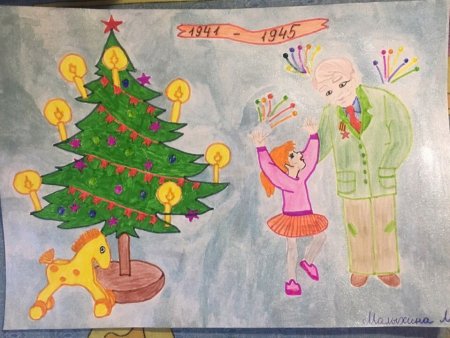 Конкурс рисунков на тему елка