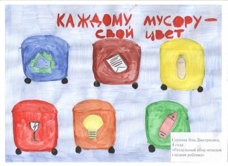 Раздельный сбор мусора глазами детей