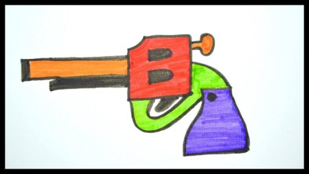 Желтый пистолет