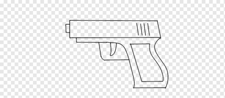 Пистолет эскиз маленький