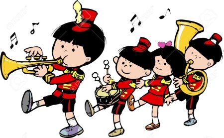 Марш рисунок