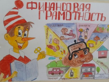 Рисунки конкурс рисунков по финансовой грамотности