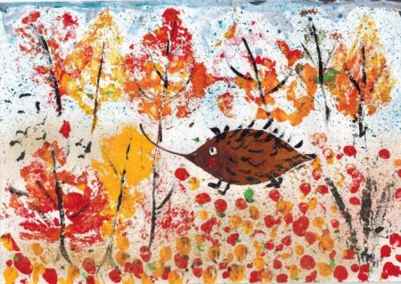 Конкурс рисунков осенние фантазии