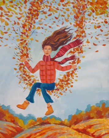 Рисование осенняя фантазия