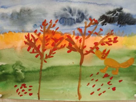 Конкурс рисунков осенние фантазии