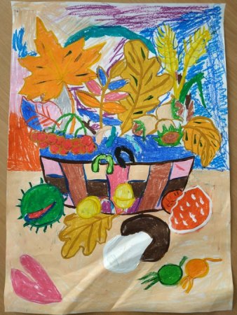 Осенние фантазии рисунок в детский сад (54 фото)