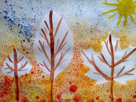 Осень рисунок для детей