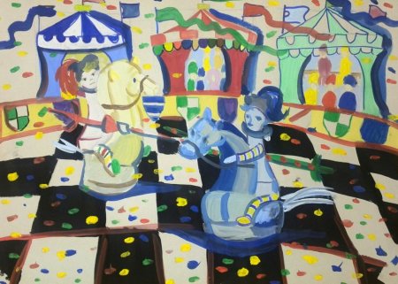 Конкурс рисунков шахматы