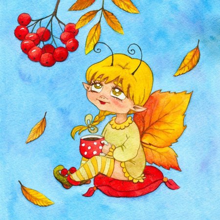 Фея осени для детей