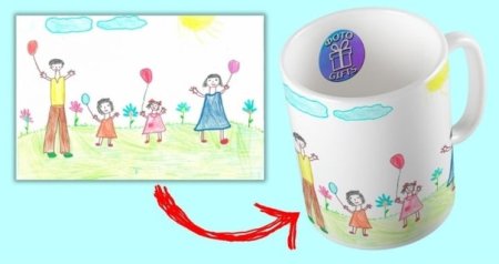 Детские кружки рисунок