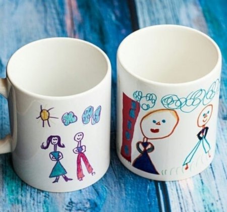 Рисунок кружки для детей