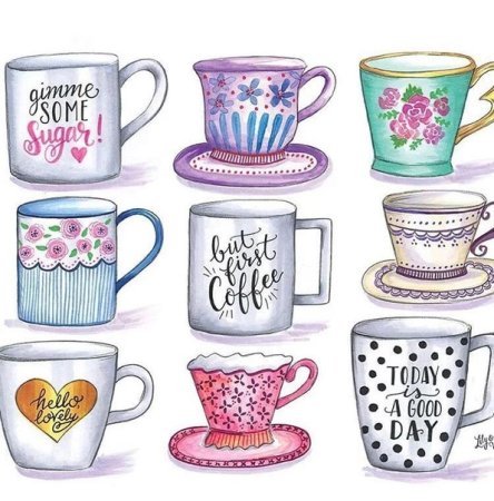 Рисование кружки