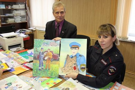 Тему полиция глазами детей