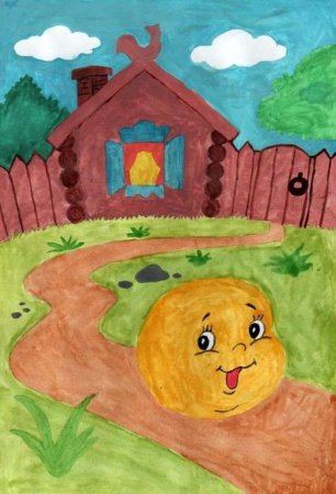 Колобок картинки