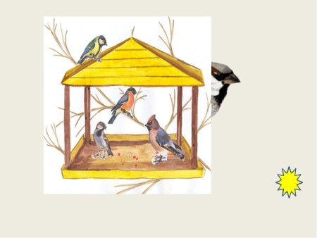 Кормушка картина для детей
