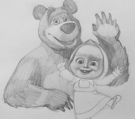 Маша рисунок