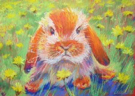 Декоративный пейзаж для детей