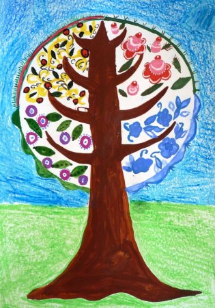 Рисование древа жизни