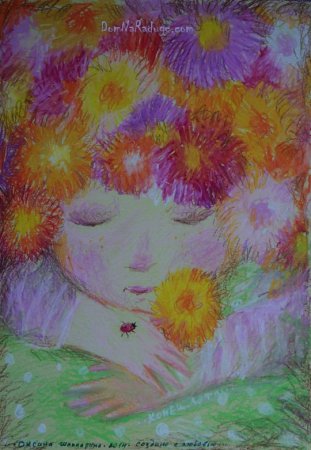 Рисование пастелью для детей