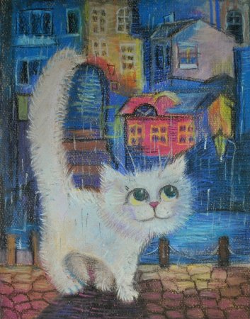 Рисование сухой пастелью для детей