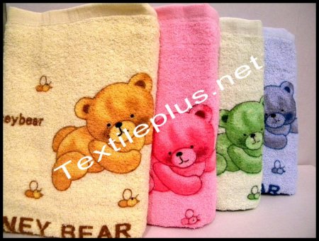 Банное детское полотенце Гринлиф