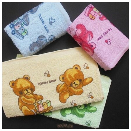 Детские махровые полотенца