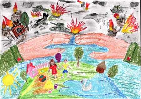 Рисунки на тему война на конкурс