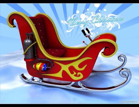 Санки раскраска для детей