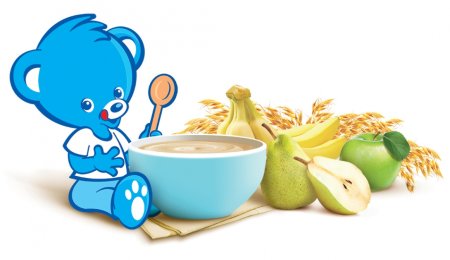 Детская еда мультяшная