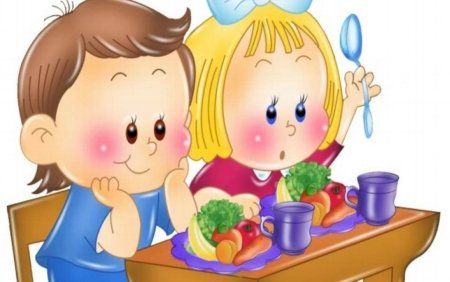 Питание детей в детском саду