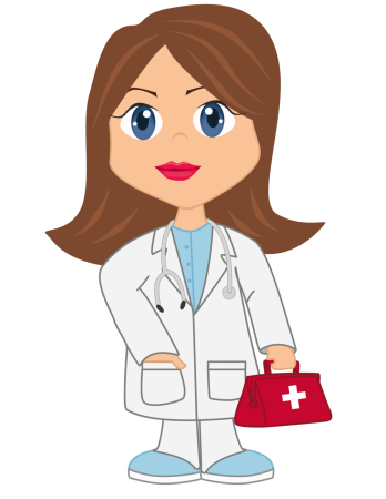 Детские рисунки врачей