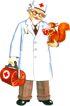 Врач мультяшный