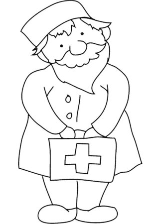 Врач мультяшный