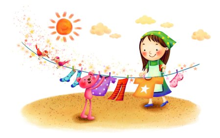 Нарисованные дети